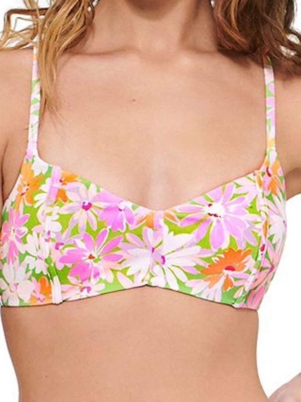 🌴Ninety-Nine Degrees° Juniors Bralette Swim Top Size Small